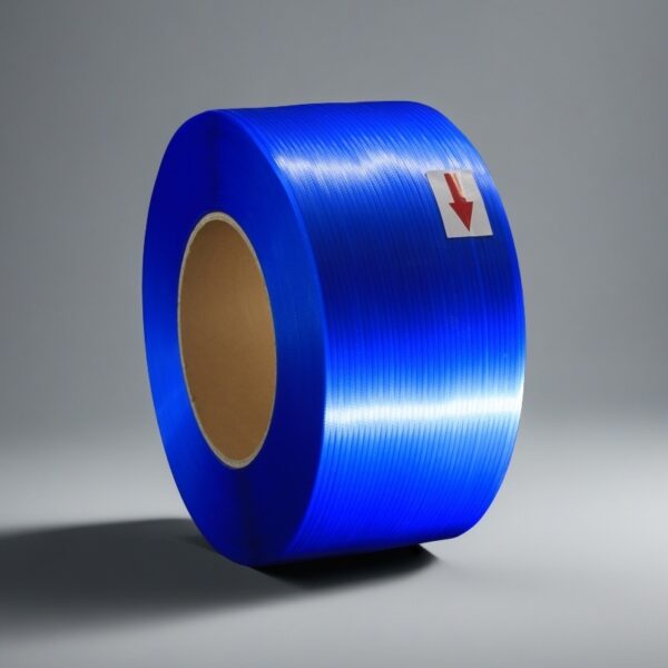 5mm Blue PP strapping band roll for secure packaging, high-strength and durable