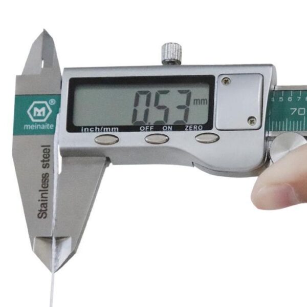 5mm PP strapping Band thickness measurement details