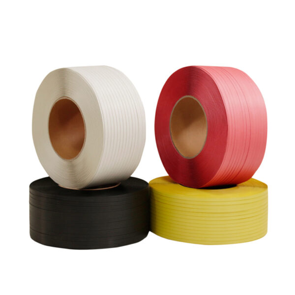 Colored 19mm PP strapping for industrial branding