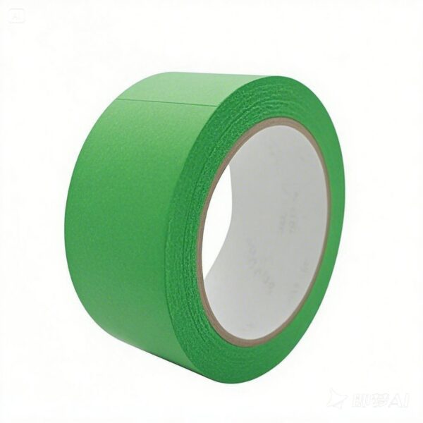 Green Masking Tape Roll for Commercial and Industrial Use