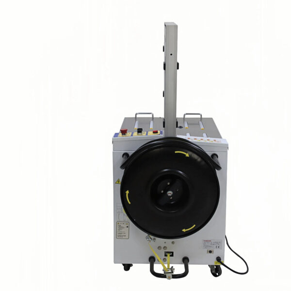 Fully automatic strapping machine for cartons and packaging lines