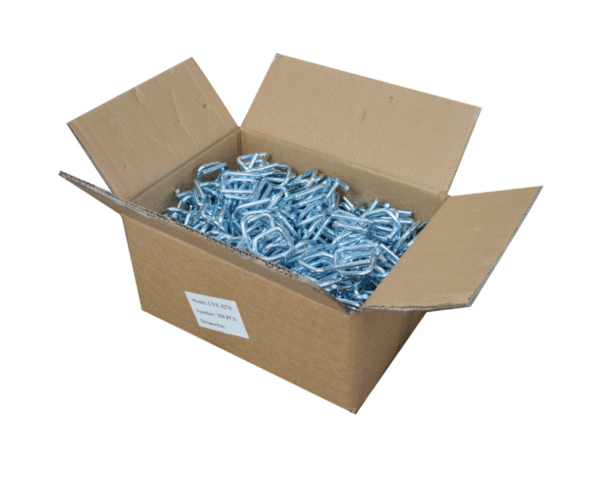 Cargo securing buckle made of galvanized steel wire