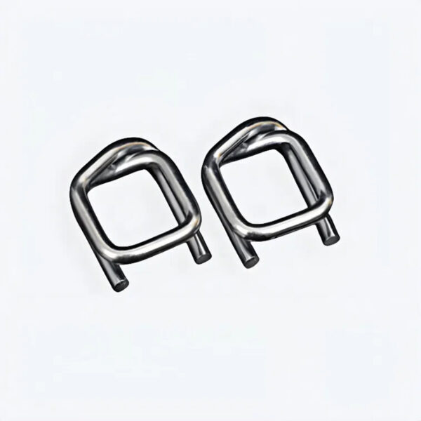 Open-type galvanized wire buckle used in load securing