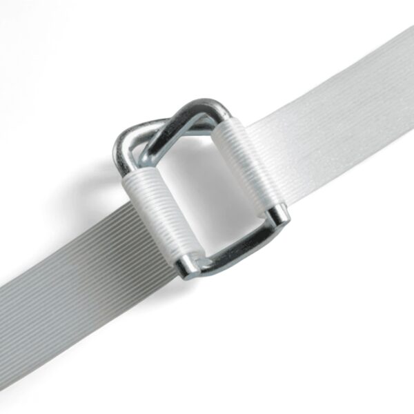 Galvanized wire buckle designed for 16mm composite strap